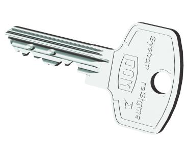 Preview: DOM RS Sigma Doppelzylinder 333 mit Sicherungskarte